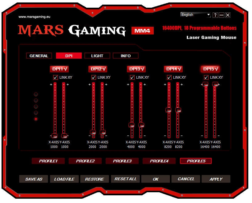 Mars Gaming MM4 analisis software