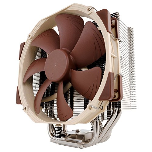 Noctua NH-U14S - Ventilador para Caja de Ordenador (Diámetro del Ventilador: 12 cm, 1.56 W, 12 V), Marrón