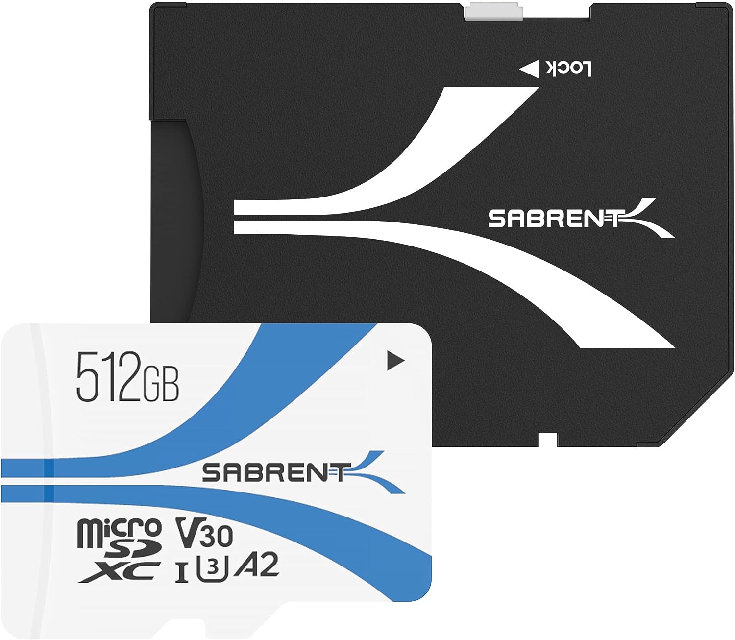 Sabrent Rocket Nano MicroSDXC UHS-II 512 GB