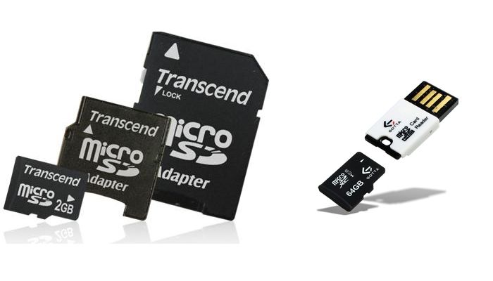 adaptadores para microSD