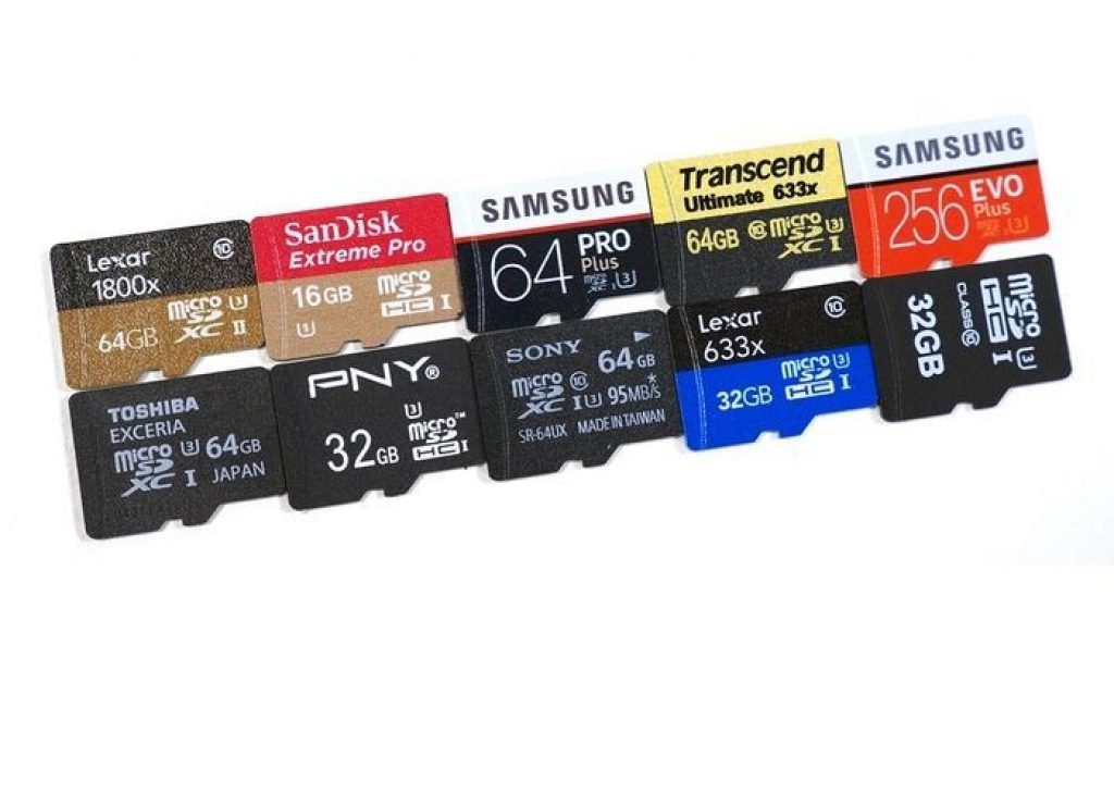 tarjetas de memoria microsd