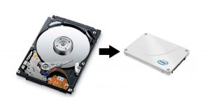 clonar un disco duro en un SSD sin formatear