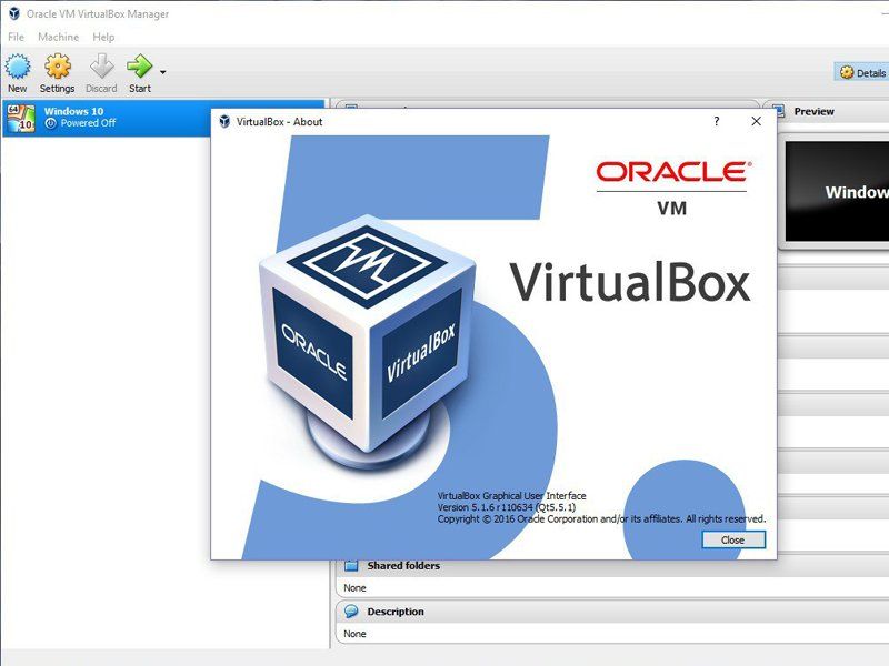 virtualbox