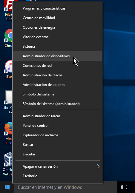 Cómo acceder el Administrador de dispositivos en Windows 10 ...