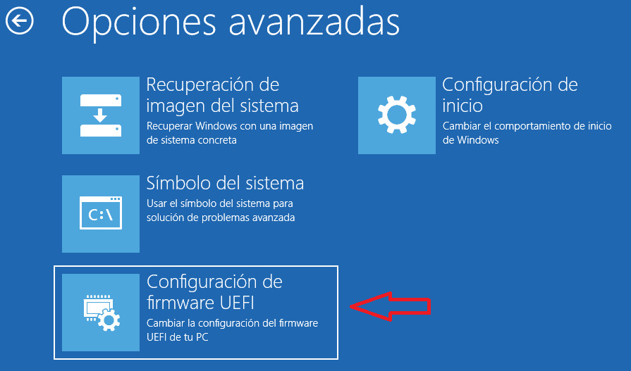 Cómo entrar en la BIOS Windows