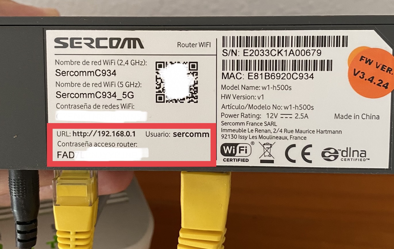 entrar a la configuracion del router