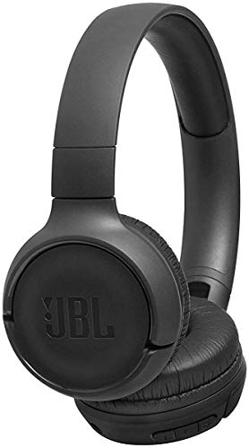 JBL Tune 500 BT Auriculares supraaurales inalámbricos con conexiones multipunto y asistente de voz Google now o Siri, batería de 16h, negro