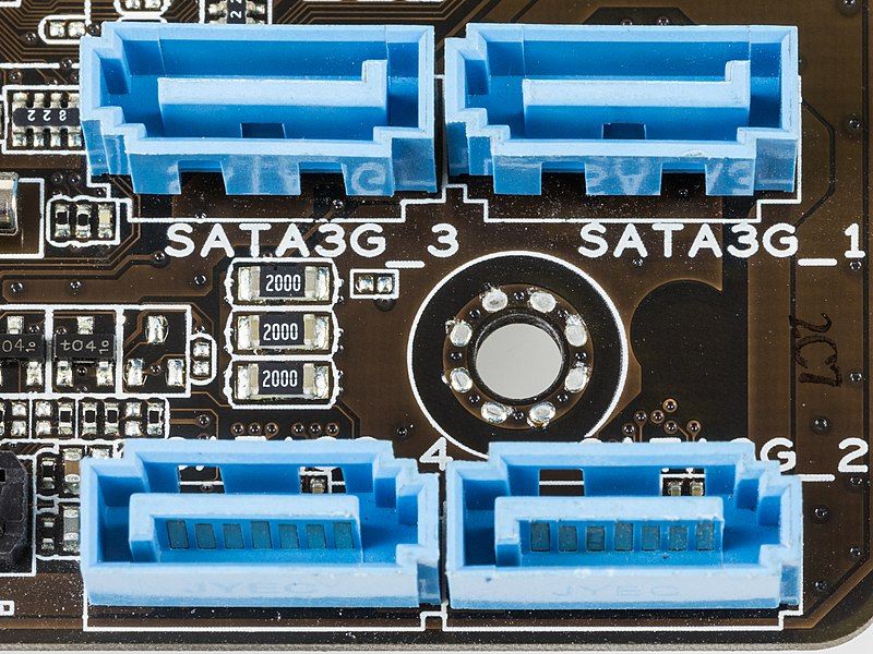 placa base SATA