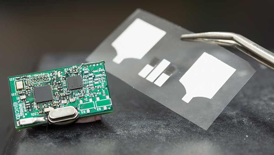 wearable PCB, circuito smartwatch