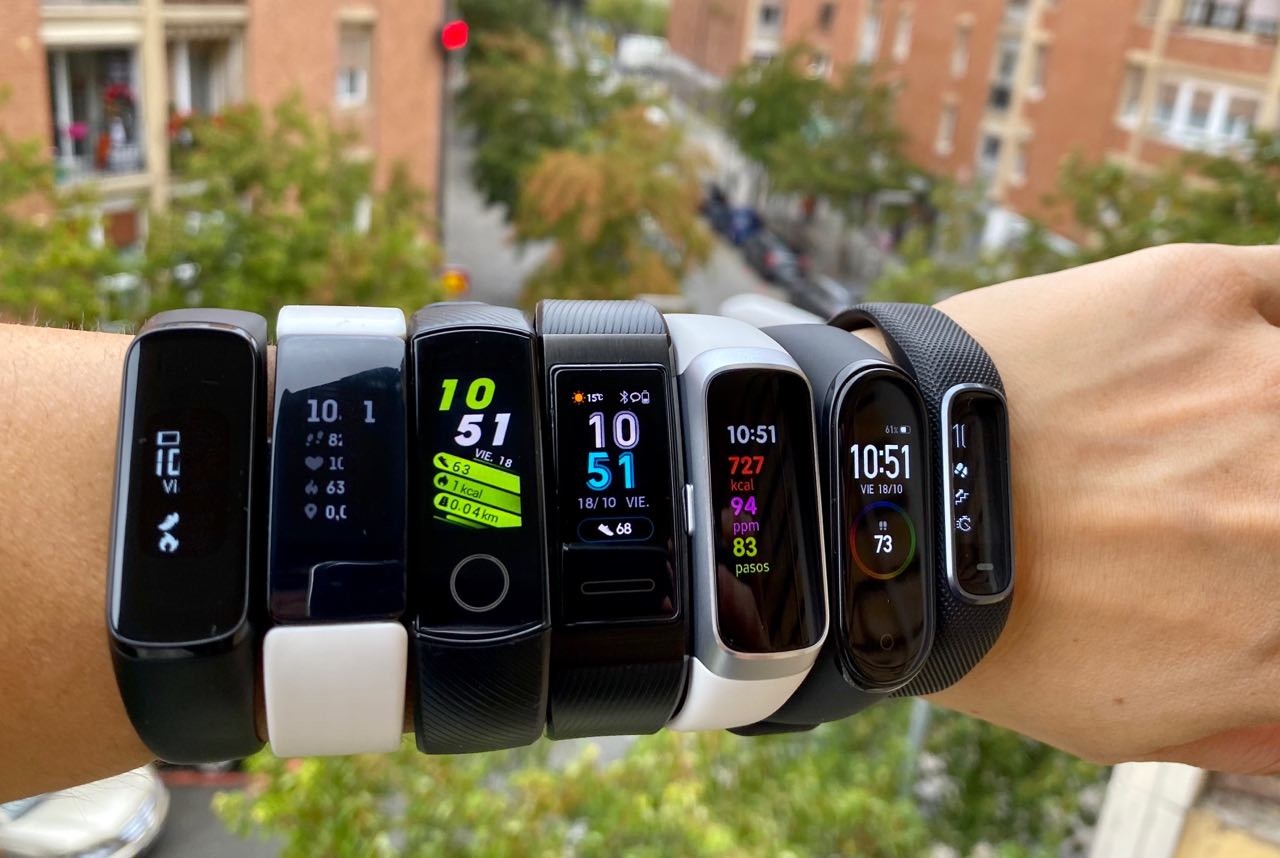 Guía con las Mejores pulseras de actividad
