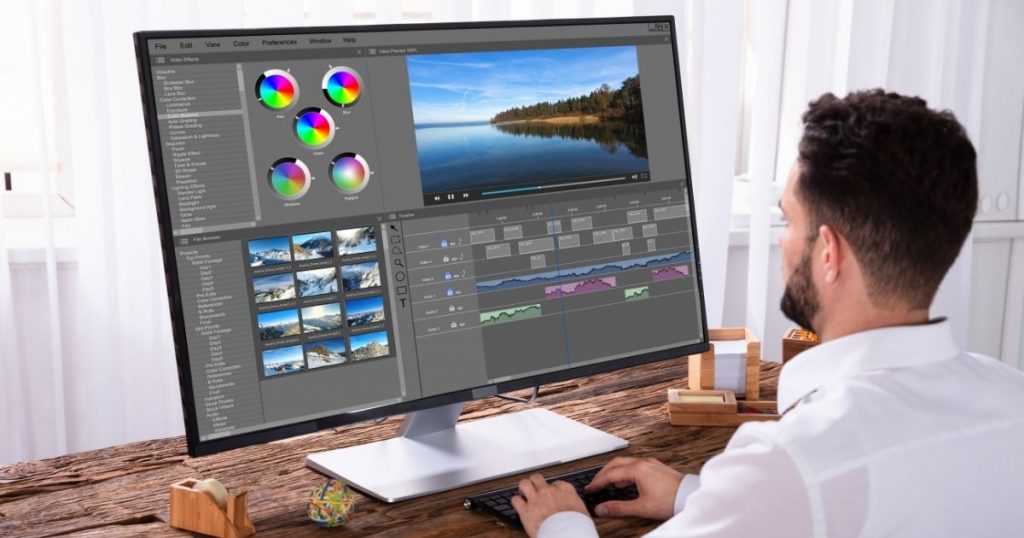 configuraciones y ordenadores para edición de vídeo