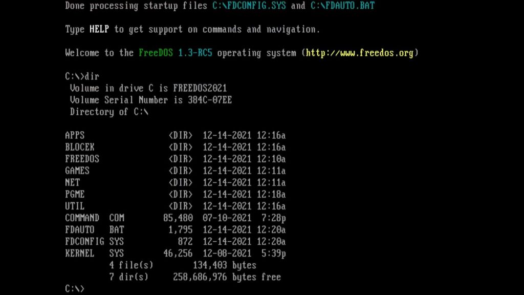 FreeDOS