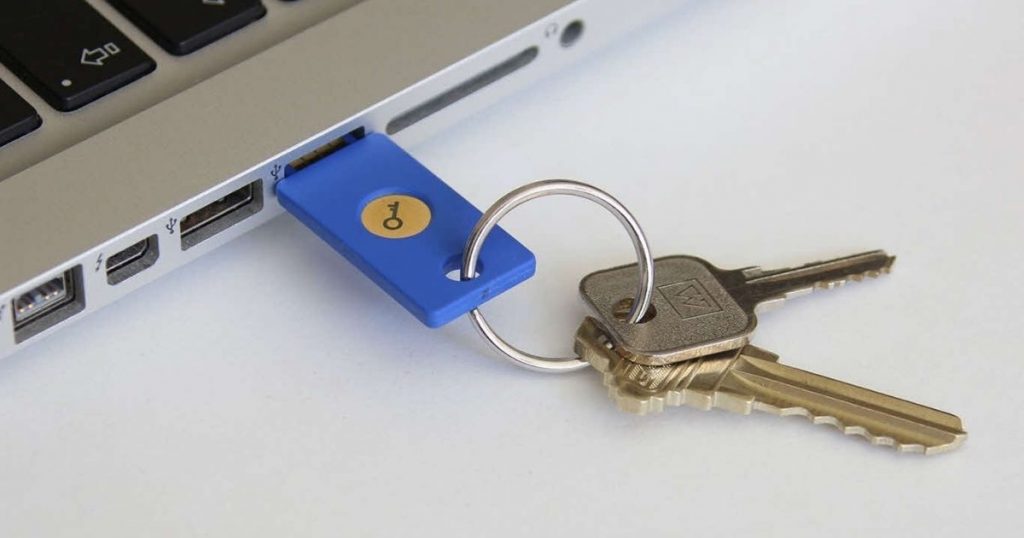 llaves de seguridad USB