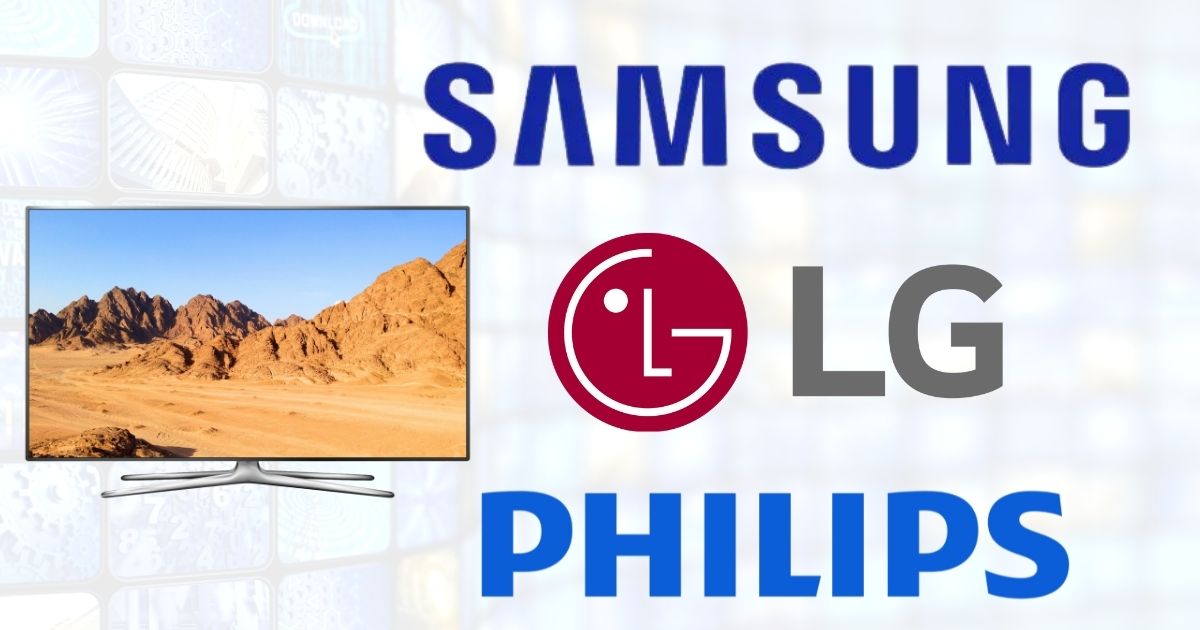 smart tv samsung lg philips