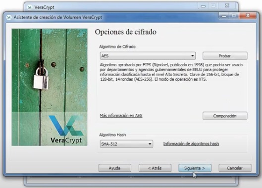 Cifrar USB VeraCrypt