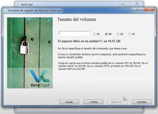 Cifrar USB VeraCrypt