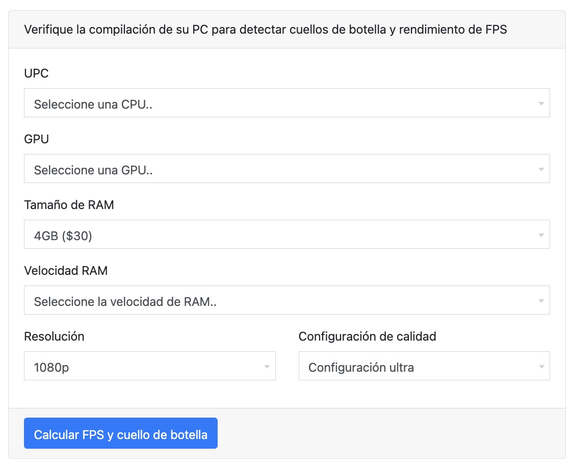 Calculadora de CPU Agent