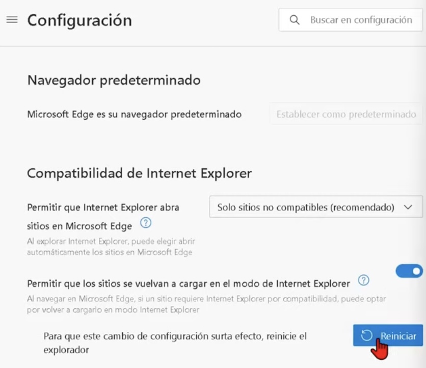 habilitar internet explorer windows 11