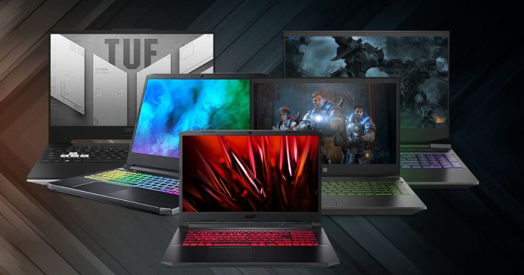 marcas de portátiles gaming