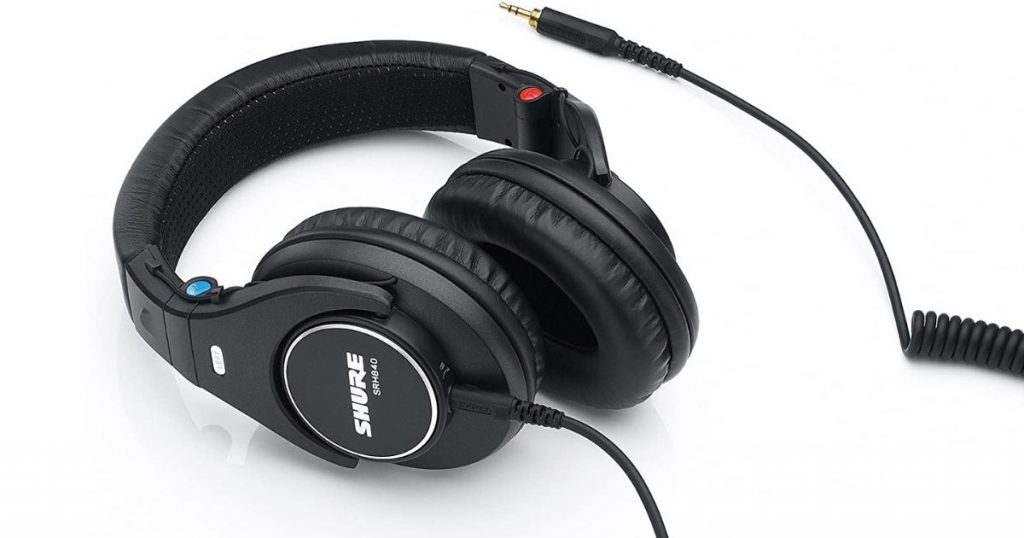 Shure SRH 840 Reference Auriculares para estudio de grabación