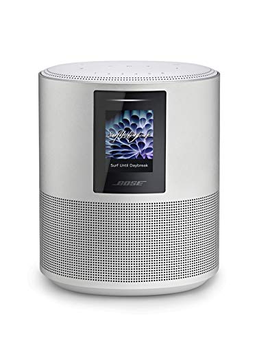 Bose - Home Speaker 500, sonido estéreo con Alexa integrada, plata