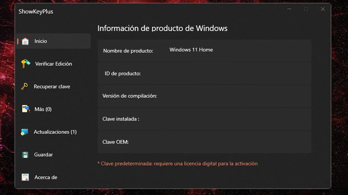 clave windows 11 ShowKeyPlus