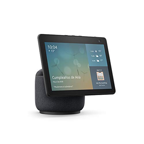 Echo Show 10 (3.ª generación) | Pantalla inteligente HD con movimiento y Alexa, Antracita