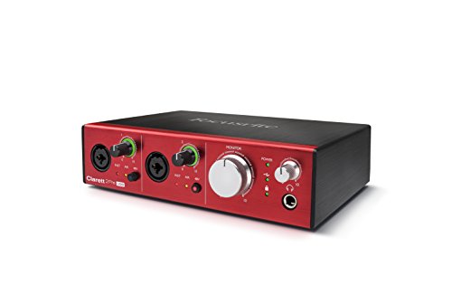 Focusrite - Interfaz de audio Pre USB Clarett con 10 entradas y salidas