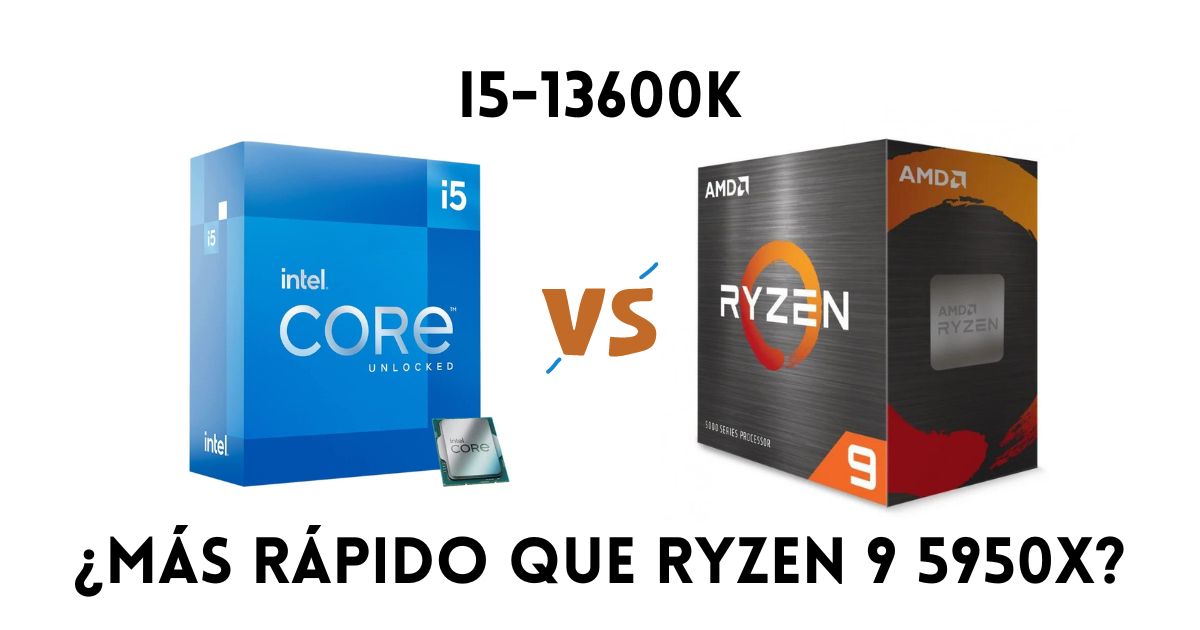 i5-13600K vs Ryzen 9 5950X