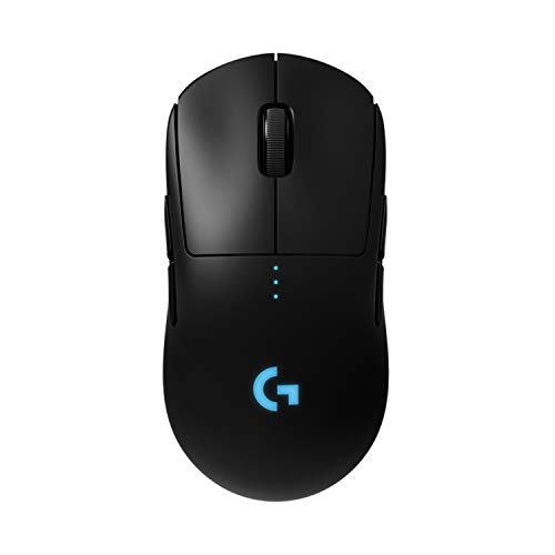 Logitech G PRO Ratón Inalámbrico para Gaming - LIGHTSPEED, Sensor HERO 25K, 25,600 DPI, RGB, 4-8 Botones Personalizables, Ambidiestro, Edición Oficial League of Legends - Azul