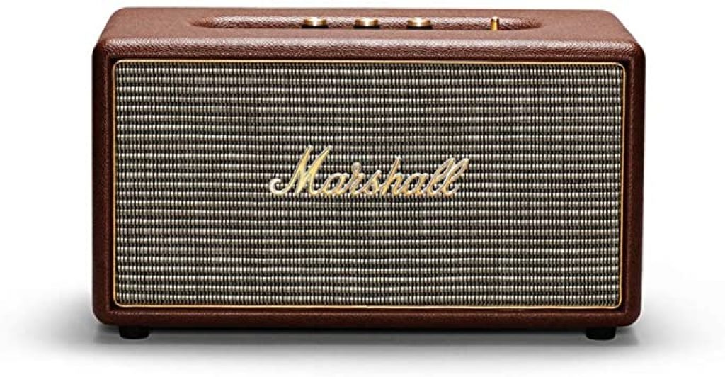 Marshall Stockwell II Altavoz Bluetooth portátil (negro/latón)