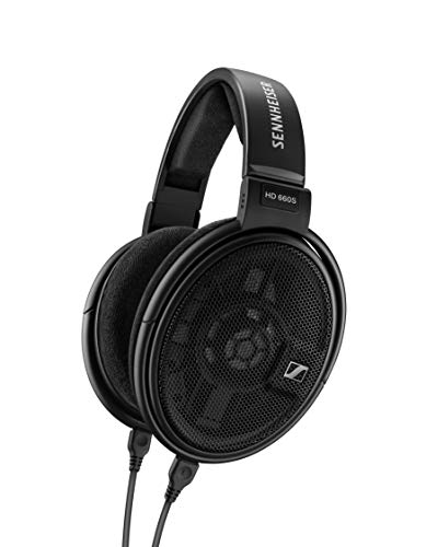 Sennheiser HD 660 S Auriculares Dinámicos Abiertos para Audiófilos, Negro, Circumaurales