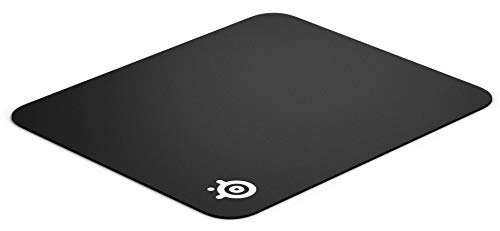 SteelSeries QcK - Alfombrilla de ratón para juegos - Superficie microtejida exclusiva - Optimizada para sensores de juegos - Tamaño M (320mm x 270mm x 2mm)