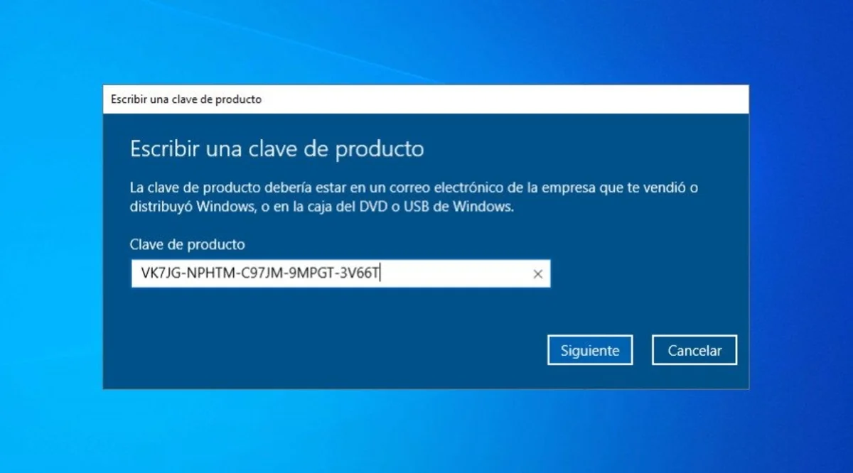 ver clave Windows BIOS