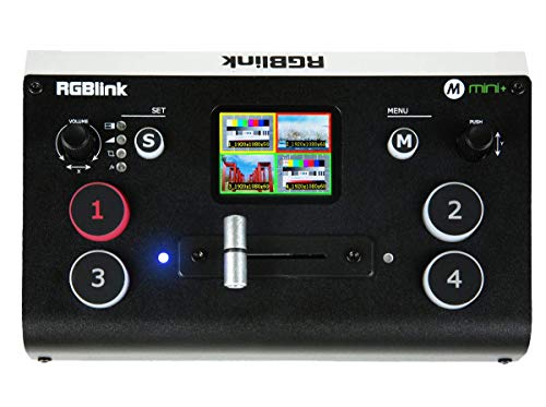 RGBLINK Mini+ HDMI Live Streaming Video Mischer con Control de cámara PTZ RGMINIPLUS