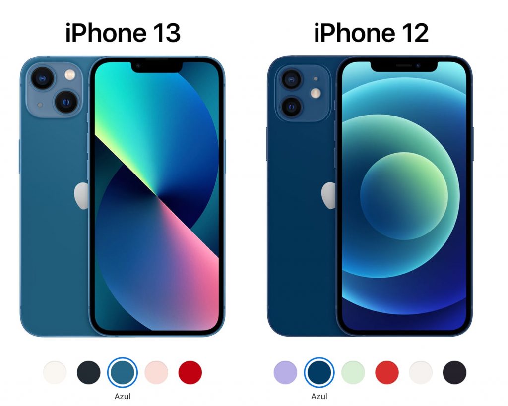 diseño iphone 13 y iphone 12