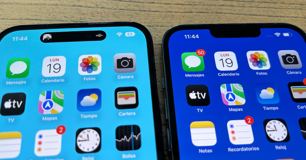 iphone 14 vs iphone 14 pro pantalla