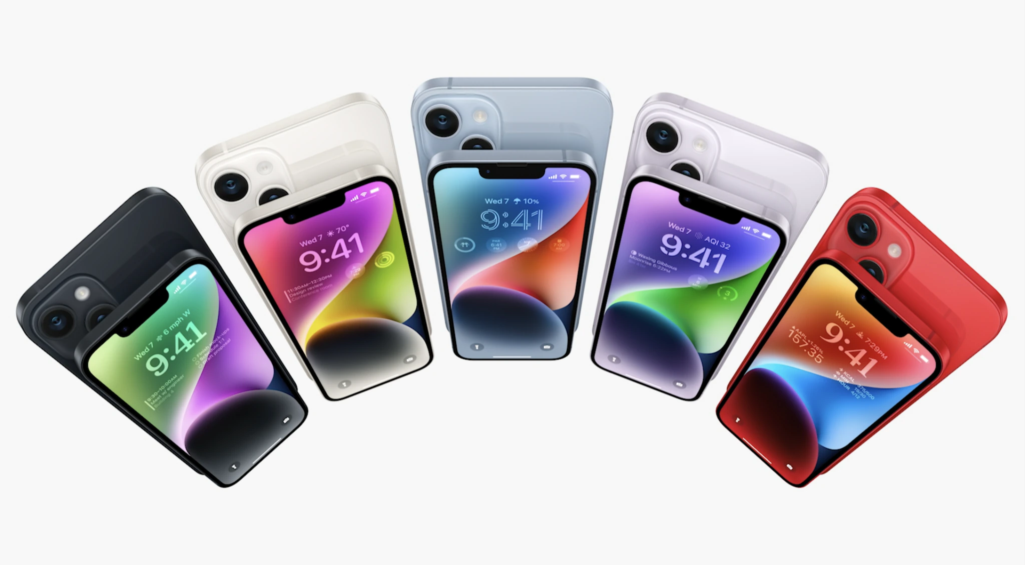 colores ipHone 14