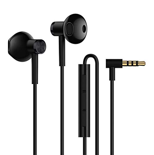 Xiaomi ZBW4407TY Original BRE01JY - Auriculares In-Ear (Controlador Dual), Color Negro, 15 x 1400 x 20 mm