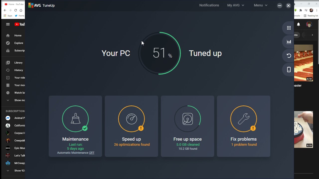 AVG TuneUp