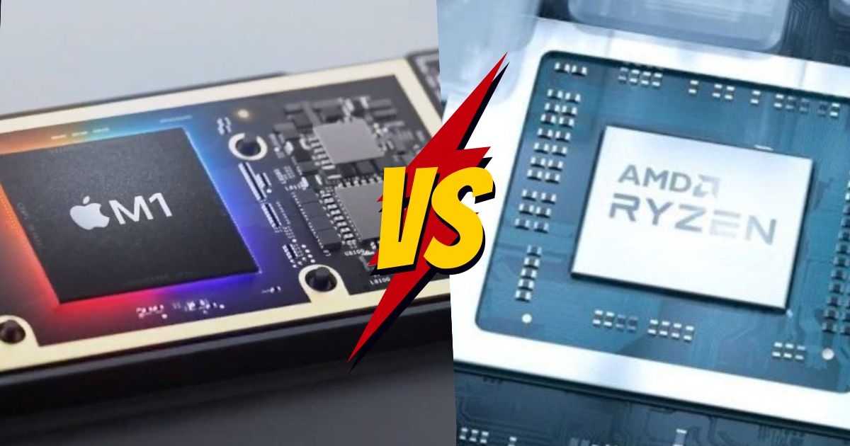 Apple M1 vs AMD Ryzen 7 5800H