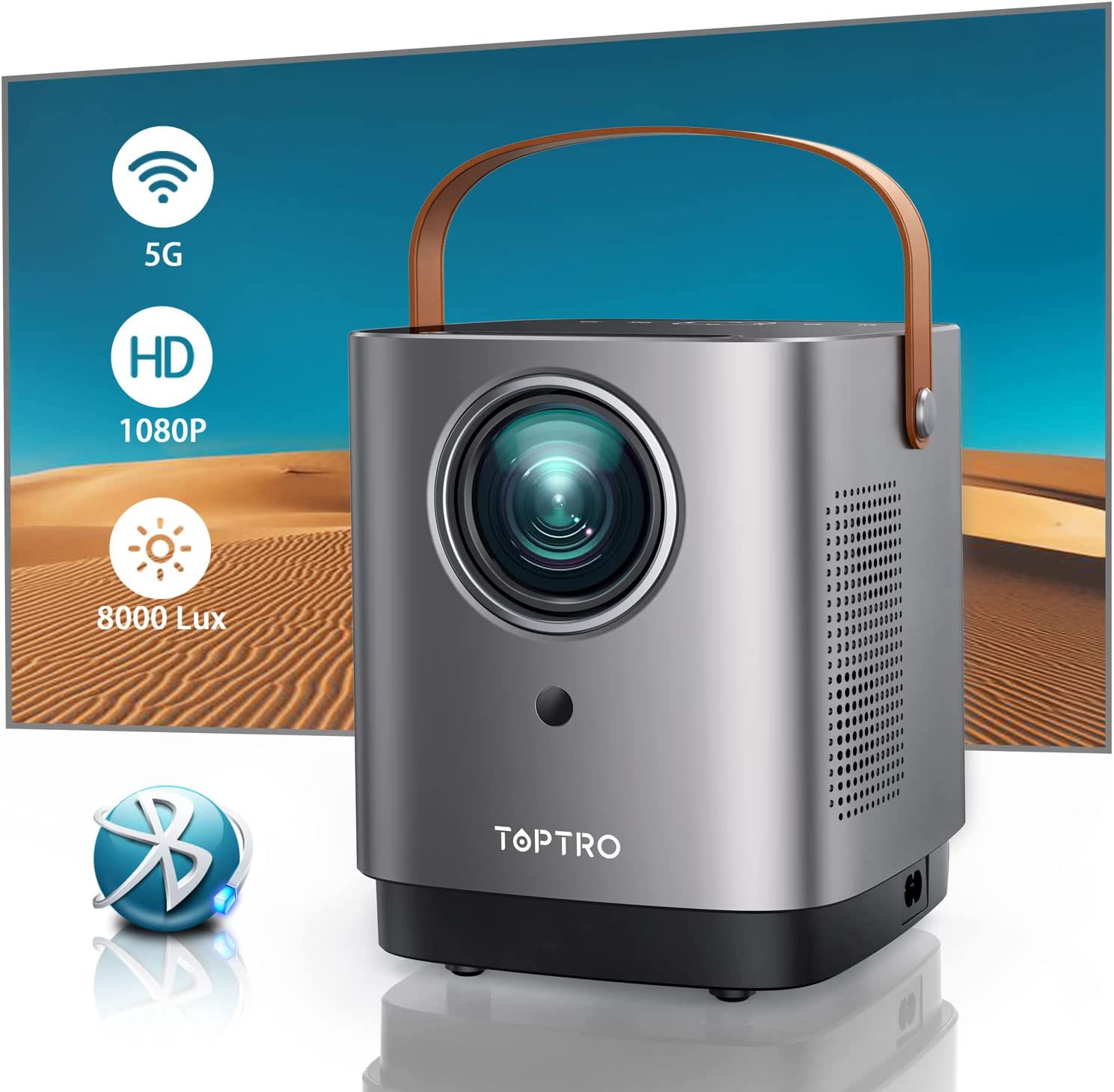 TOPTRO Mini Proyector 5G