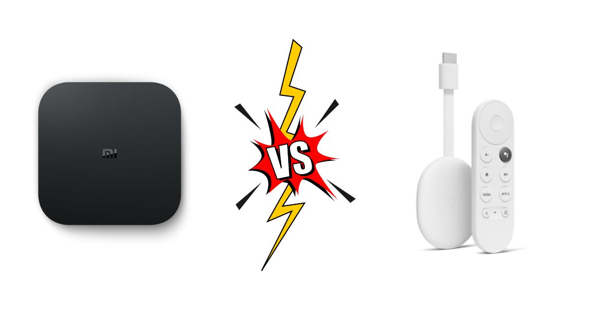 Xiaomi Mi TV Box S vs Chromecast con Google TV