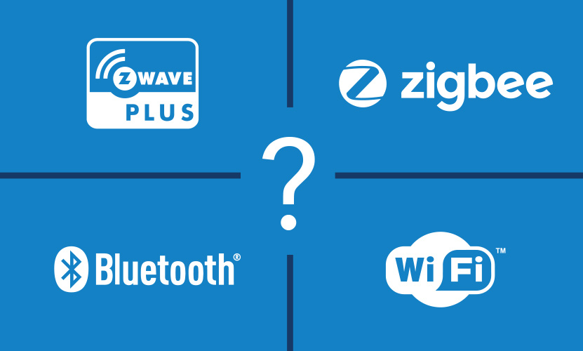 Zigbee, WLAN, Z-Wave y Bluetooth