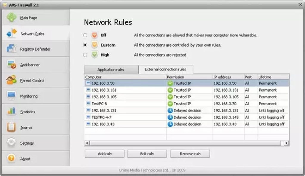 avs firewall