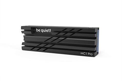 be quiet! Disipador de calor MC1 Pro M.2 SSD con tubo calefactor para módulos 2280 de una o dos caras