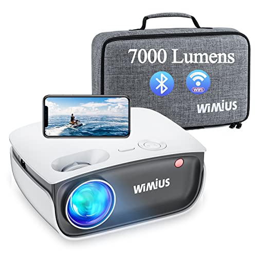 WiMiUS 9800 Lúmenes Proyector WiFi Portátil Full HD 1080P Soporta Mini  Proyector LED 100000 Horas Proyector WiFi Cine En Casa para Telefono/PS5/TV  Stick HDMI VGA AV USB : : Electrónica