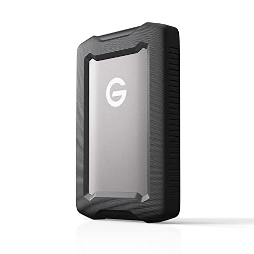 SanDisk Professional 5TB, G-DRIVE ArmorATD, HDD duradero y resistente, Resistente al polvo, caídas, golpes y agua, hasta 140MB/s, USB-C (5 Gb/s), USB 3.2 Gen. 1