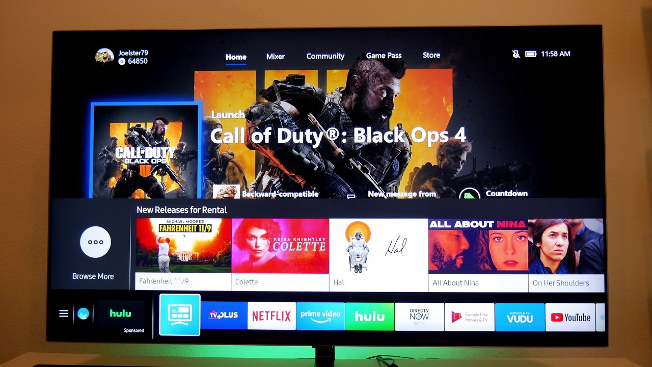 smart tv en xbox