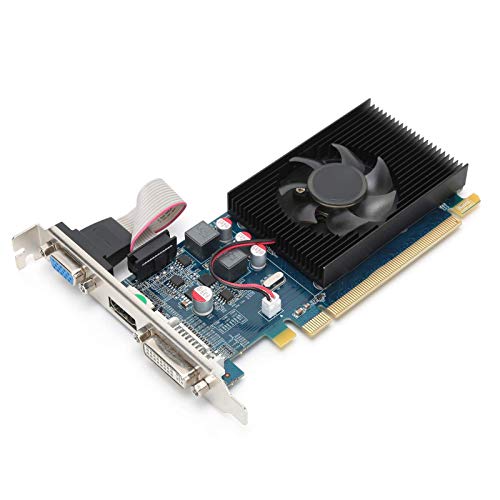 Tarjetas gráficas de computadora HD7450, Tarjetas gráficas DDR3 de 2G 64bit 600MHz, Ranura PCI Express 3.0 para computadora de Escritorio